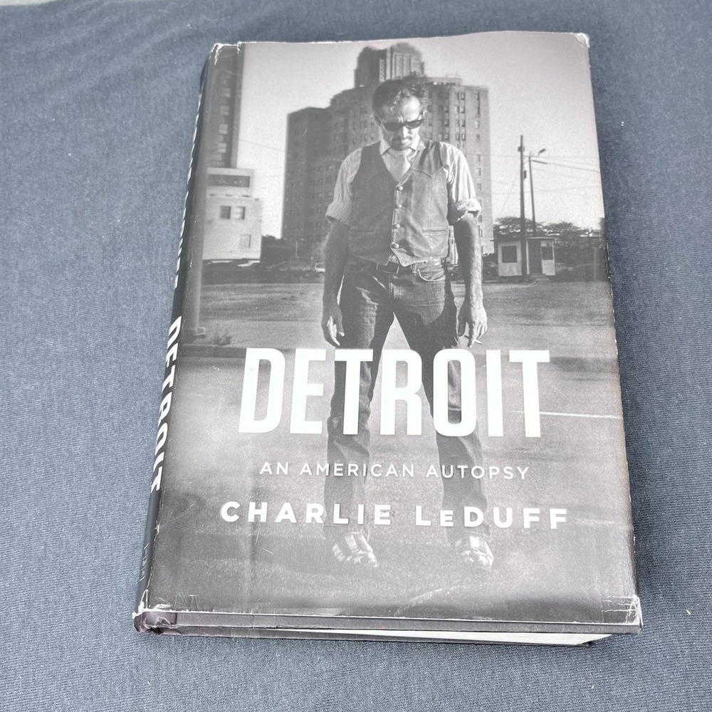 Penguin Detroit American Autopsy Hardcover Charlie LeDuff Nonfiction OS Gritty